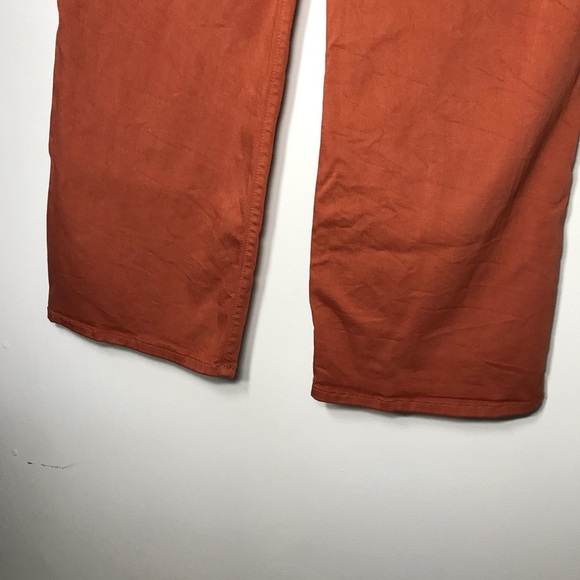 Letter to Juliet L.T.J. Genoa Burnt Orange/ Brown Wide Leg Crop Pants size 30 - Picture 7 of 11